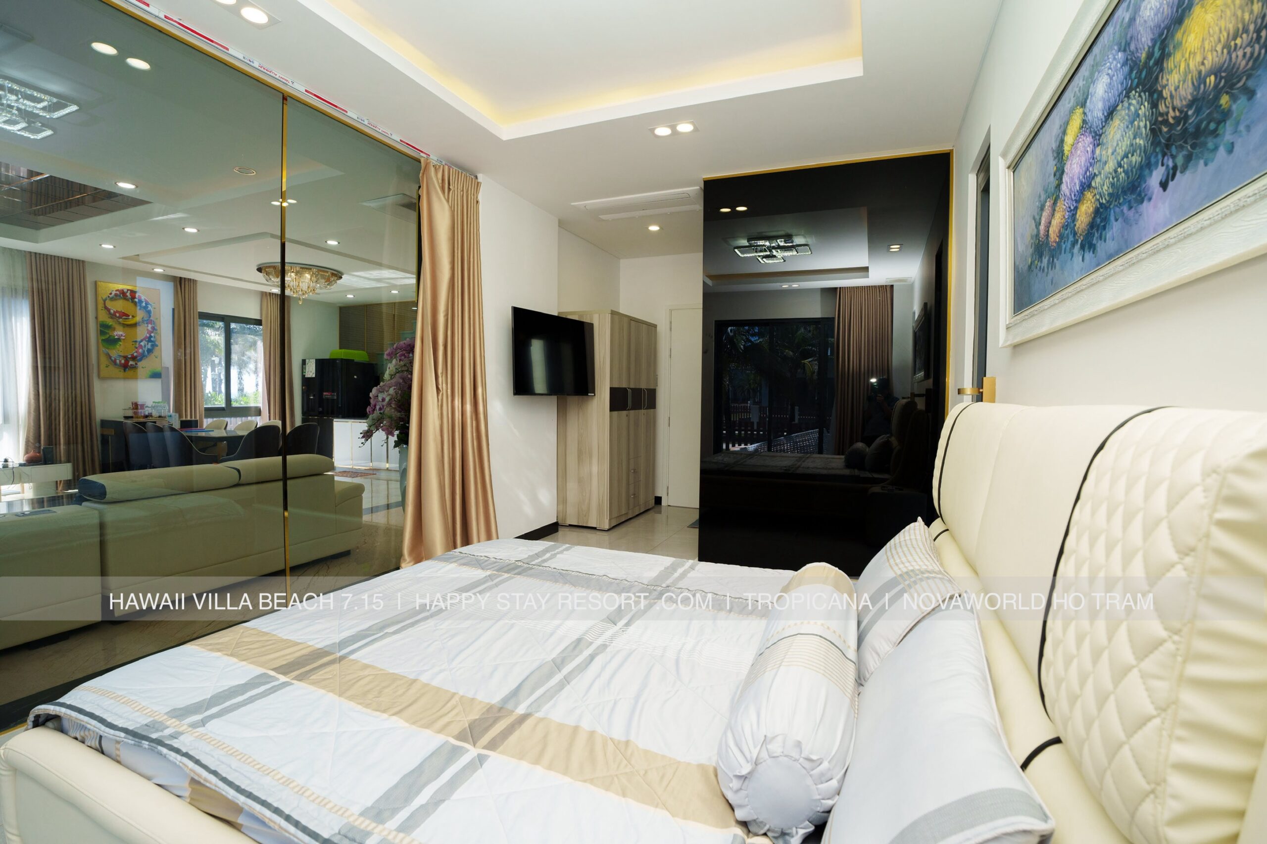 Thuê Biệt Thự Biển Hồ Tràm Nova Villa 3PN – Nội Thất Sang Trọng