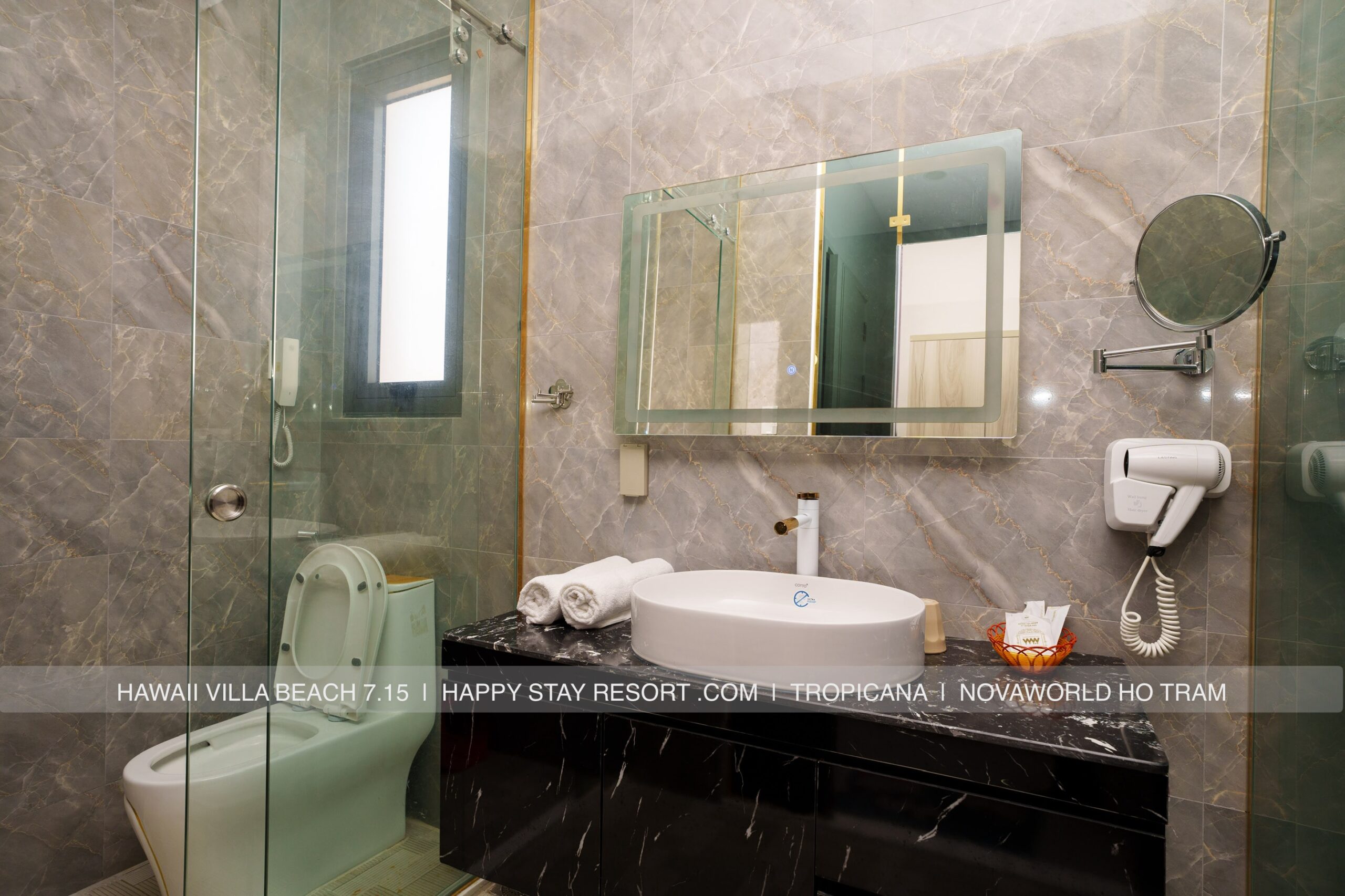 Thuê Biệt Thự Biển Hồ Tràm Nova Villa 3PN – Nội Thất Sang Trọng